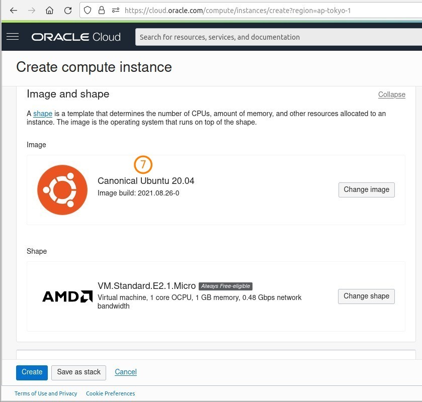 Image Changed VM Oracle Cloud